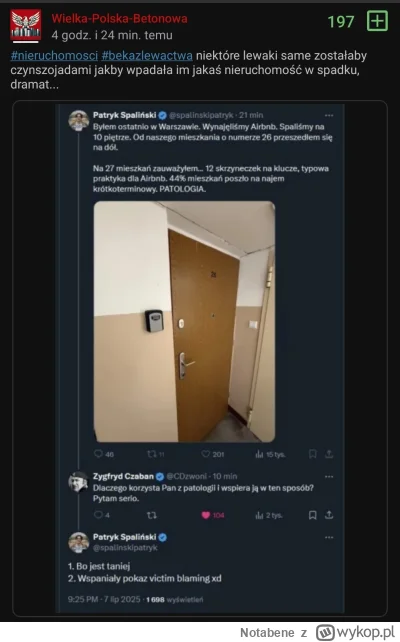 Notabene - @Wielka-Polska-Betonowa #airbnb #nieruchomosci #wynajem #bekazlewactwa #be...