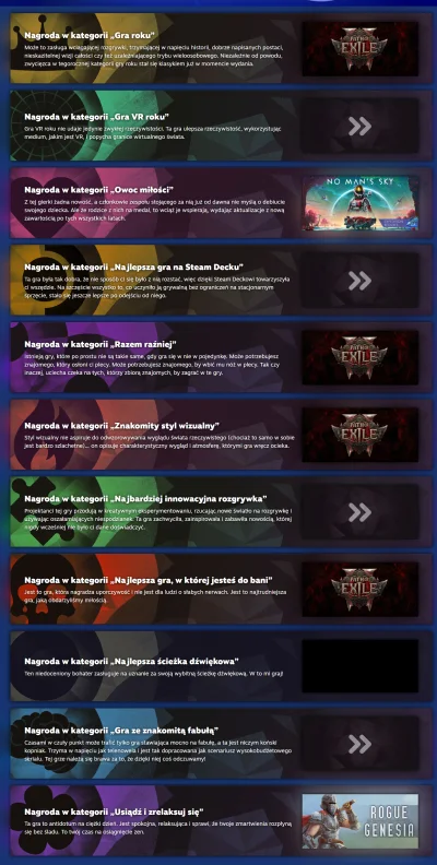 acidd - Oto moje nominacje do nagród #steam xD krótko z tematem
#gry