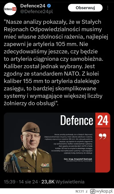 N331 - Pilne! Wojskowy beton chcę przerobić WOT na mięso armatnie, tak wyciągają wnio...