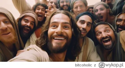 bitcoholic - Selfie z ostatniej wieczerzy

#ciekawostki #sztucznainteligencja #grafik...