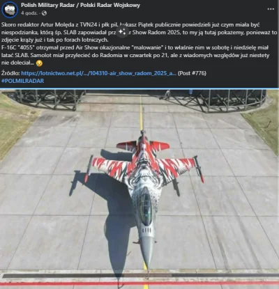 KonwersatorZabytkow - #lotnictwo #samoloty #f16