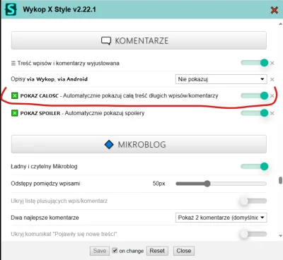 WykopX - @Aspire91: w moim dodatku do Wykopu jest taka funkcja, automatycznie rozwija...