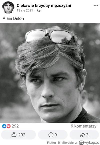 FlutterMShydale - @krystian-stepaniak: Pewnie da przykład jakiegoś brzydala jak Alain...