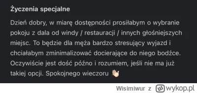 Wisimiwur - Żona zamówiła dla mnie nocleg na booking (zbiera na jakiś tam poziom czy ...