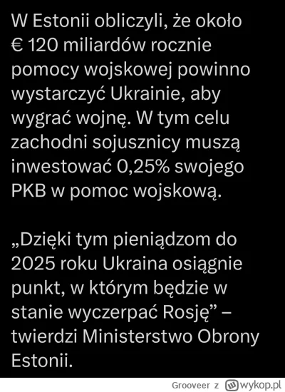 Grooveer - Myślicie, że zachód chce by Ukraina wygrała wojnę? Oni nawet nie są w stan...