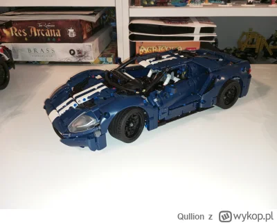Qullion - #lego #legotechnic 
Ford GT - zestaw 42154. 
Dawno nie budowałem tak dziwne...
