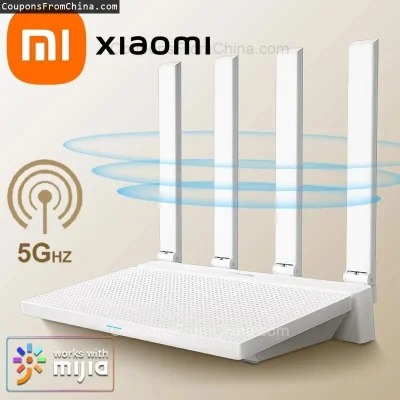 n____S - ❗ Xiaomi Router AX3000T Mesh Gigabit Repeater
〽️ Cena: 33.01 USD (dotąd najn...