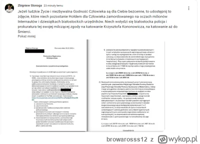 browarosss12 - #kononowicz wpis stonogi na spolecznosci 

przy czym zawiadomienie w t...