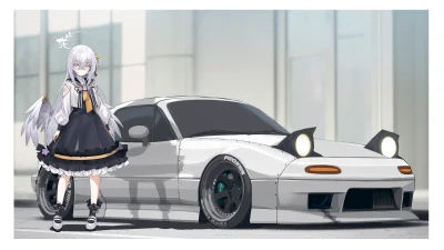 OttoFlick - #randomanimeshit #anime #samochodyanime #bluearchive #azusa #