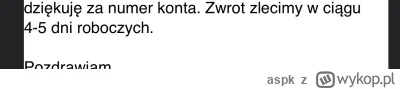 aspk - @x-kom 5 dni roboczych licząc od  25.10 do dziś już chyba minęło…Co jest powod...