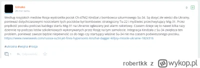 robertkk - Wczoraj najgłupszym wpisem onuc wygrał groover powracający na koncie marok...