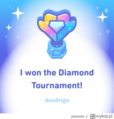 panoski - #duolingo #hiszpanski 

Osiągnąłem sukces