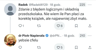 jacek-kochanowski - #napierala Radek mu na „Pan”, a ten go od cveli. On nikogo nie ob...