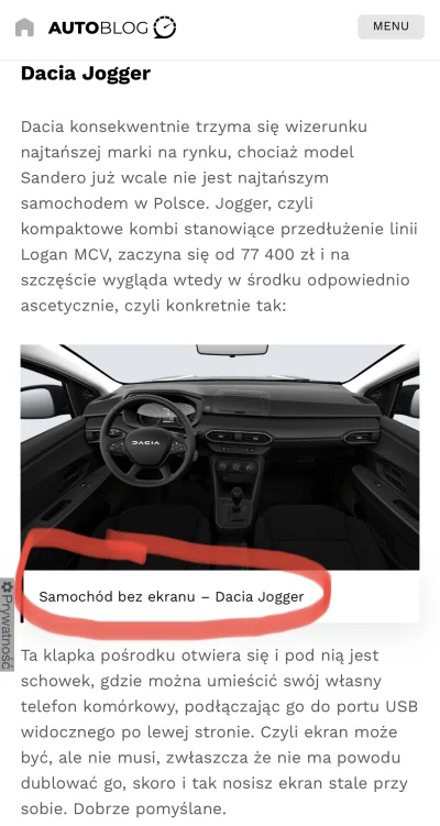 Mjj48003 - Nowoczesna Dacia xD Właśnie takiej promocji na świecie potrzebuje Polska x...