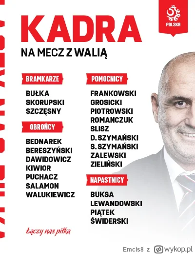 Emcis8 - Wszolek, Moder i Bochniewicz poza kadra. Pierwszy dowołany przyjechał na wyc...
