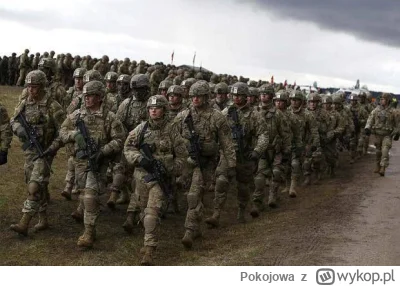 Pokojowa - 300 000 żołnierzy NATO jest gotowych do relokacji do Polski

O tym oświadc...