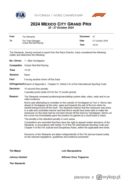 planarize - #f1 Dodali dwa punkty Maxowi, Herbert w końcu nie przepuści okazji ( ͡° ͜...