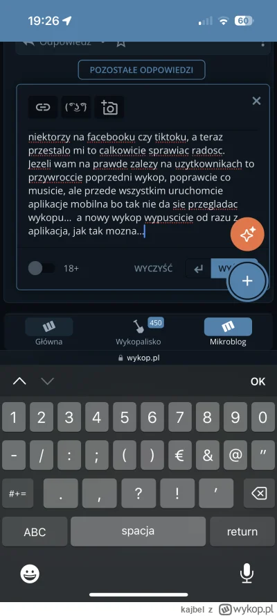 kajbel - @m__b: hej, kurde gdyby te niedogodności były niewielkie to na prawde nic by...