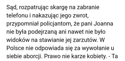 fuechsinn - @Kauabanga o czym ty mówisz, przerwanie ciąży u siebie samej nie jest kar...