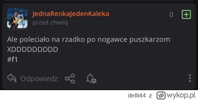 delli44 - #f1 jezu z kim ja tu siedzie