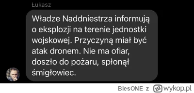 BiesONE - #ukraina #wojna #kiks #kacapstan 

Pewnie stracili jeden jedyny jaki posiad...