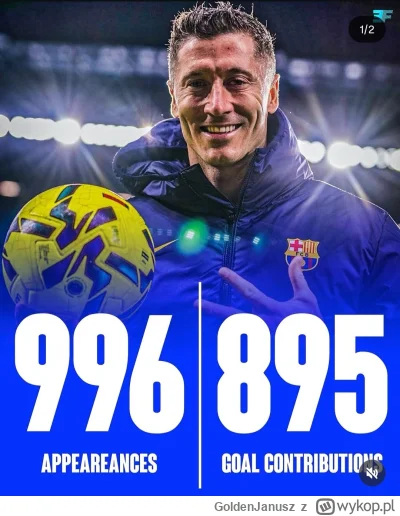 GoldenJanusz - Lewandinho niedługo 1000 meczyków rozegranych, auuu
#pilkanozna #lewan...