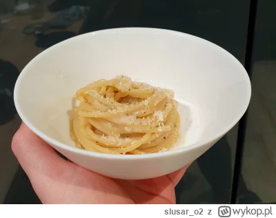 slusar_o2 - Spaghetti cacio e pepe. Cream de la creme włoskiej kuchni, najtrudniejszy...
