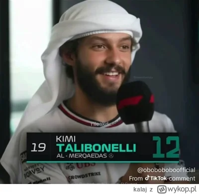 kalaj - Kimi obrona przed mclarenami musi być b-----a 

#f1