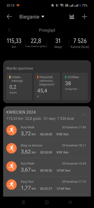 zalozylemkonto - Nie polecam smartwatch'y z aplikacją health, to zabójstwo 😅 #chwale...