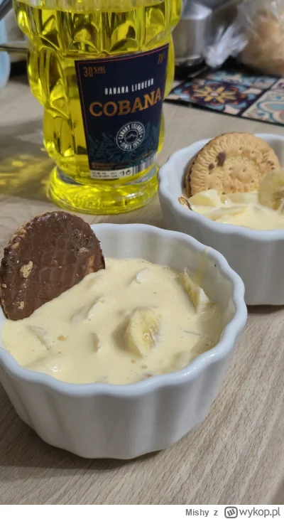 Mishy - Deserek, ciastka holenderskie, banany, zabajone z likierem bananowym
Potem pr...