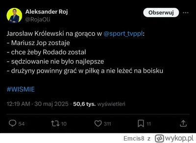 Emcis8 - Super zaawansowany system JaroAI już znalazł przyczyny wczorajszej porażki W...