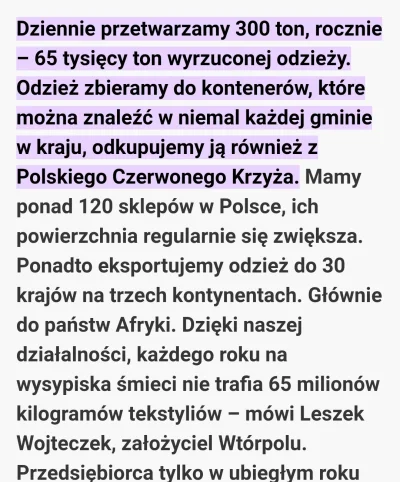 Major_Gross - A może komuś było nie na rękę aby ludzie oddawali uzywane ubrania Ukrai...