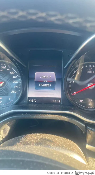 Operator_imadla - #mercedes V 220cdi  z przebiegiem 1.7 miliona z 2017 roku służył ja...