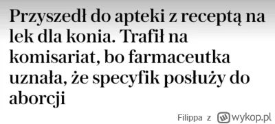 Filippa - Tak, to Polska, XXI wiek.
Fundamentalizm religijny ma się dobrze, oby tak d...