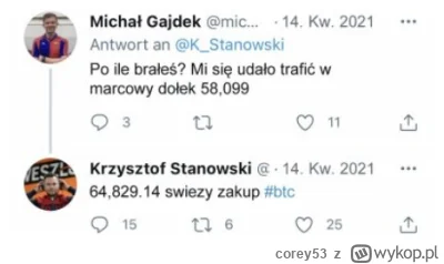 corey53 - Jeszcze chwila i stanowski będzie na zero

#bitcoin