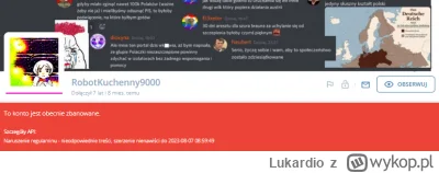 Lukardio - https://wykop.pl/ludzie/RobotKuchenny9000
- 181
#stobanowdlaruskichonuc

-...