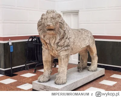 IMPERIUMROMANUM - Rzeźba z wapienia ukazująca lwa

Rzeźba z wapienia ukazująca lwa. O...