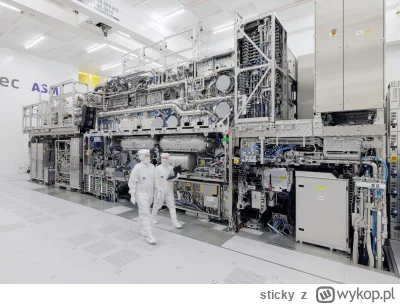 sticky - Najnowsza maszyna od ASML do produkcji chipów za 380 milionów dolarów ameryk...
