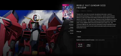 Sentox - Mobile Suit Gundam Seed Freedom w Multikinie 22/23 czerwca

#anime #animedys...