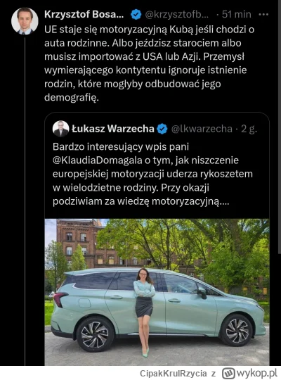 CipakKrulRzycia - #motoryzacja #samochody #polityka #dzieci
Konfederaci jak wiadomo z...