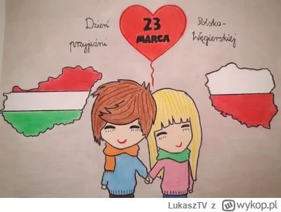 LukaszTV - Dzisiaj Dzień Przyjaźni Polsko Węgierskiej (｡◕‿‿◕｡)
#polska #wegry #przyja...