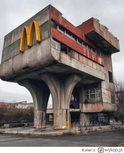 Kalwi - #brutalizm #architektura #mcdonalds