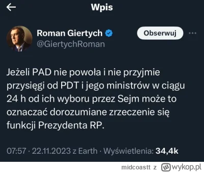 midcoastt - Poseł na sejm, prawnikXD

#polityka