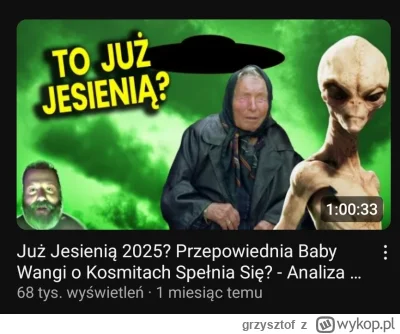 grzysztof - I znowu miał racje..