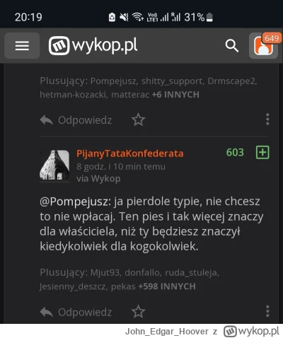 JohnEdgarHoover - #blackpill #przegryw typ sprul sie jak stare przescieradlo tylko dl...