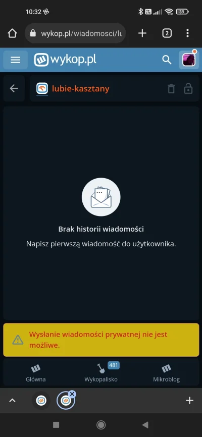 bArrek - @lubie-kasztany: eee coś nie działa... Jak możesz do mnie napisać to podaj s...