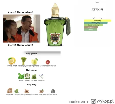 markaron - #perfumy Alarm! Proponuję rozbiórkę zapachu włoskiego gentlemana czyli Xer...
