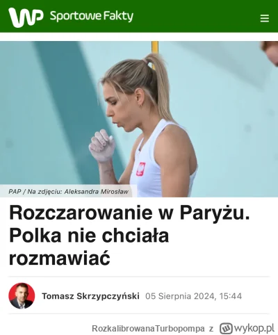 RozkalibrowanaTurbopompa - Nie wstyd panu, panie Skrzypczyński? Rozczarowaniem to jes...