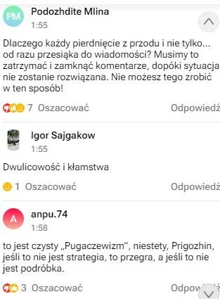 bezpravkano207 - #rosja wbijam na ria.ru a tu kacapy w szoku, to z cenzurowanej stron...