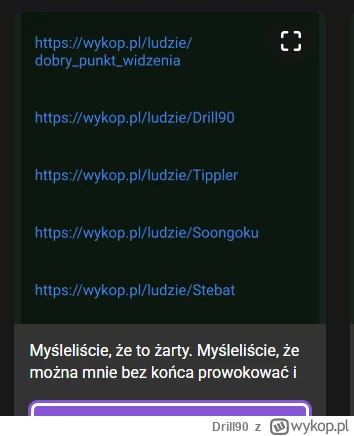 Drill90 - ( ͡º ͜ʖ͡º)

Całe więzienie będzie śpiewać #codziennycontrawisesong

#sebcel